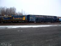 Centerbeam flatcar