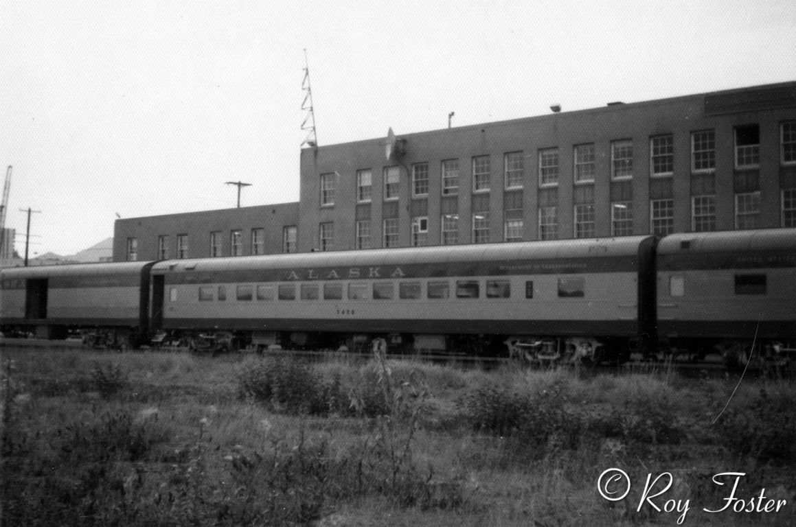 5408 ARR on #6 to Fairbanks. 11 Sep 1973