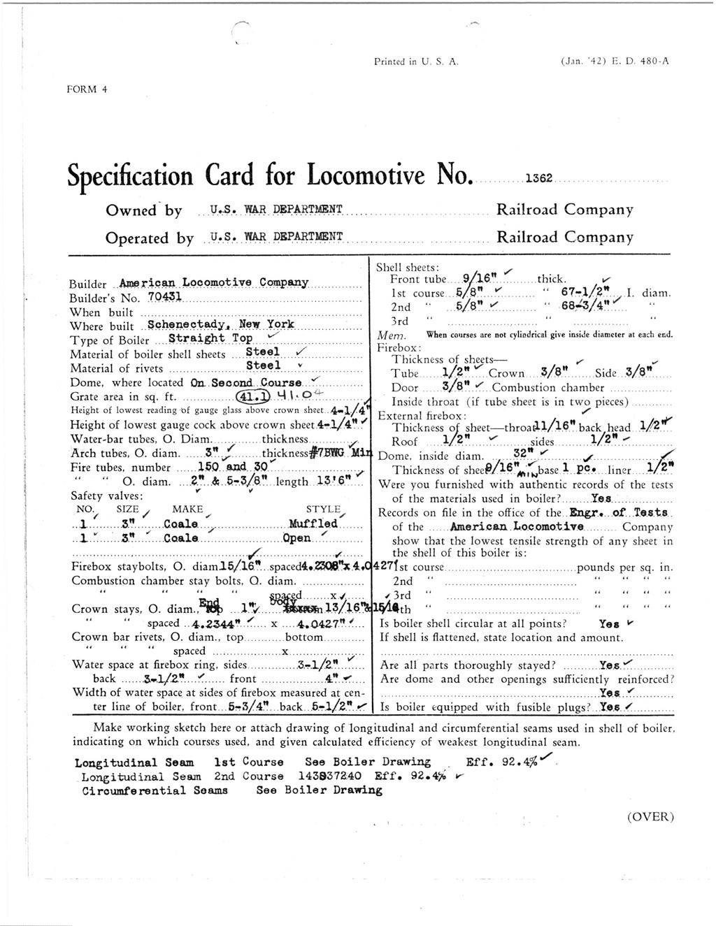 Spec form