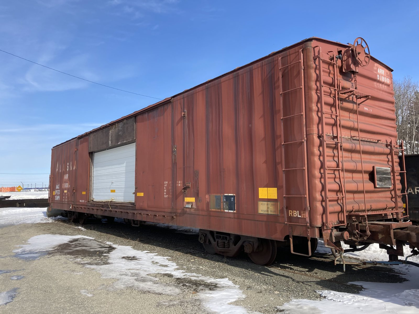 Garage door box car