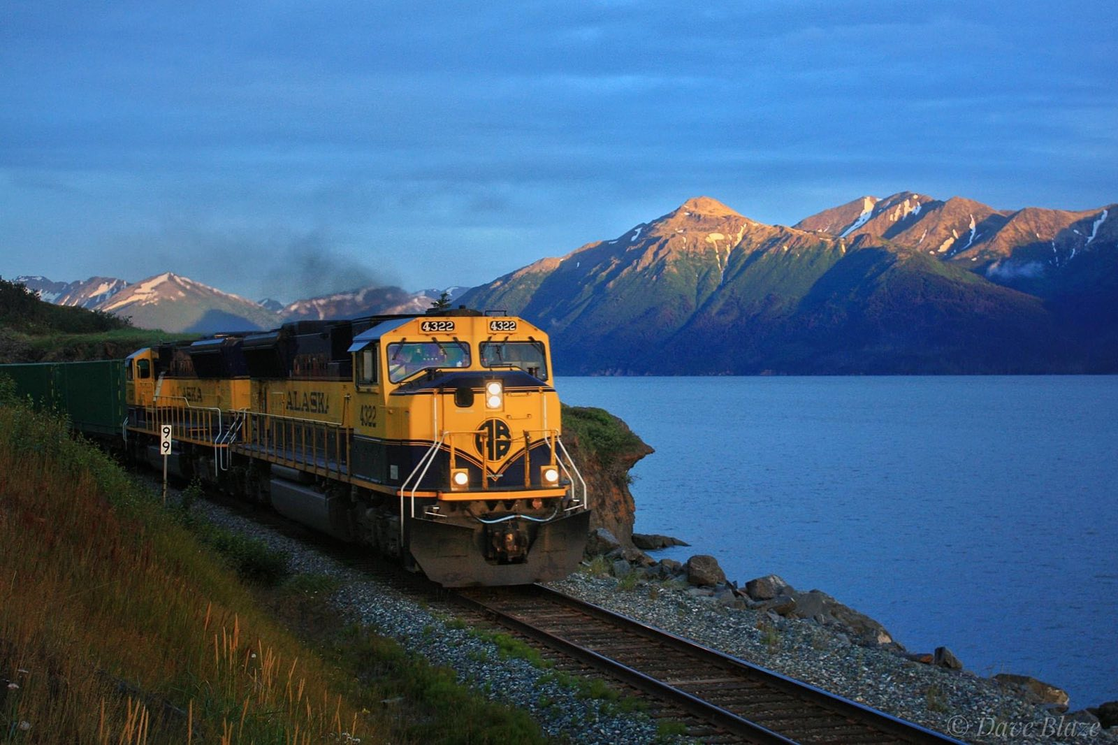 Railroading under the midnight sun