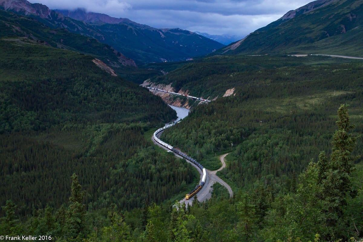 Summer Solstice - It's 3:30AM and the north freight wind's its way through Healy Canyon. 2016