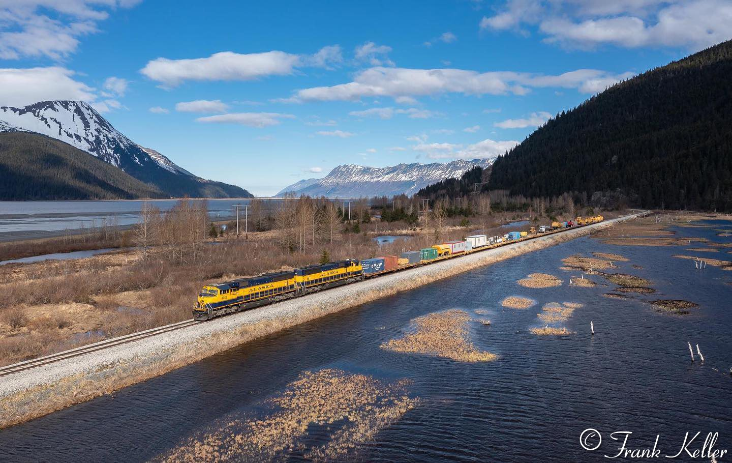 Headed for Seward on a glorious summer day.