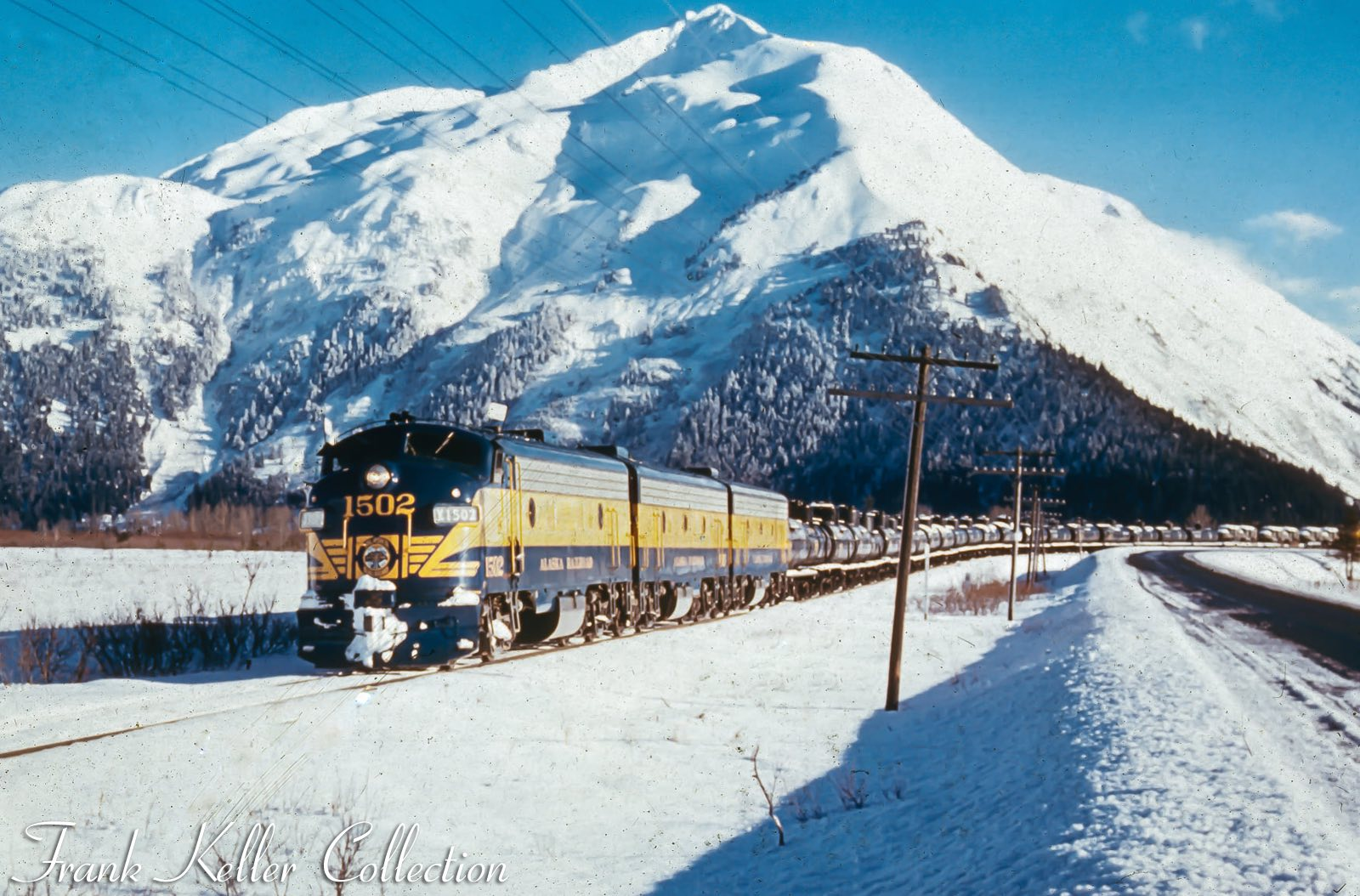 AS&G train at the Palmer Branch