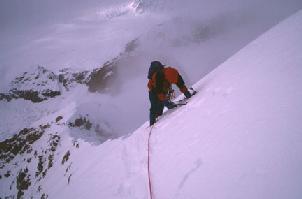 Climbing denali