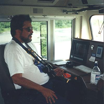 John at the helm