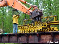 attaching the tie lifter