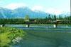 Crossing a fork of the Matanuska River